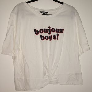 🌿 Project Runway bonjour boys! knot tee